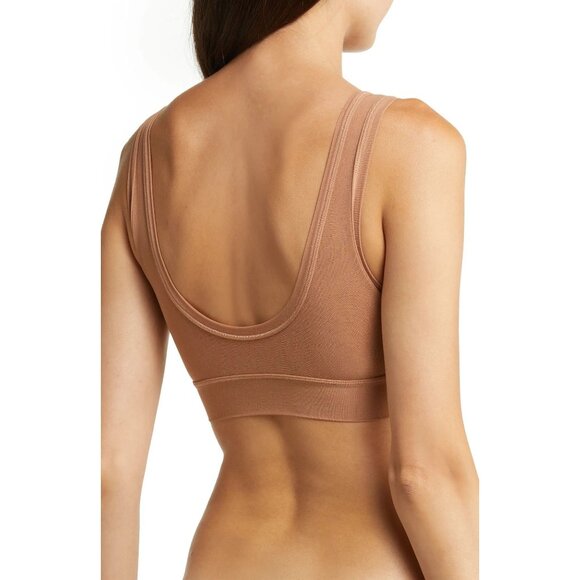 SKIMS Summer Mesh Scoop Bralette Sienna XS - Picture 3 of 12